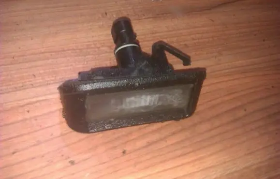 Number plate light