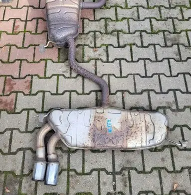 Seat Altea Muffler ending 