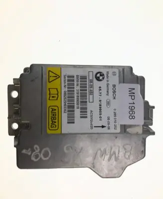 BMW X6 E71 Airbag control unit/module 9189905 0285010252
