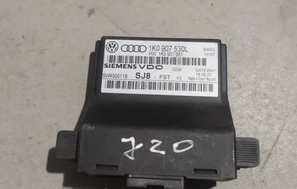 Volkswagen Caddy Gateway control module 1K0907530L 5WK50011B 1K0907951