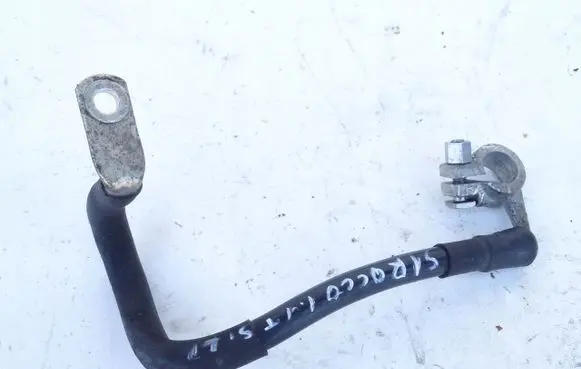 Volkswagen Scirocco Negative earth cable (battery) 1T0971235A