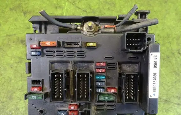 Peugeot 307 Fuse module 9650664080