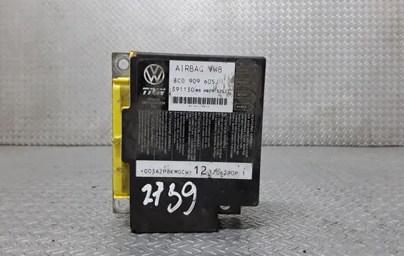 Volkswagen PASSAT B6 Airbag control unit/module 3C0909605J