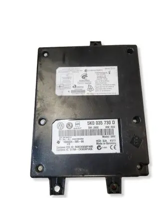 Volkswagen Golf VI Bluetooth control unit module 5K0035730D 10022400500