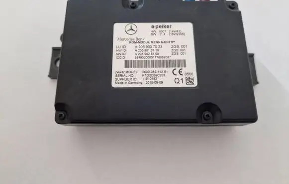 Mercedes-Benz C W205 Comfort/convenience module a2059007023