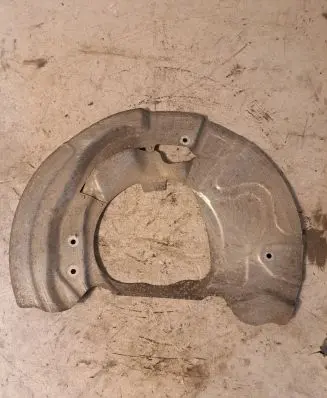 BMW X6 M Front brake disc dust cover plate 