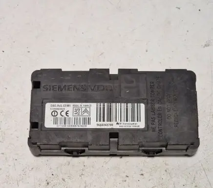Peugeot 607 Tire pressure control unit 9660343780 S126064002B