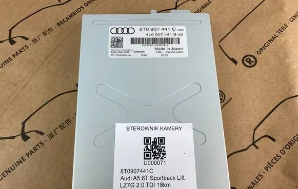 Audi A5 Sportback 8TA Camera control unit module 8T0907441C