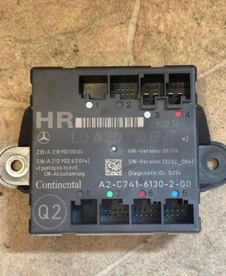Mercedes-Benz E W212 Door control unit/module A2129001327