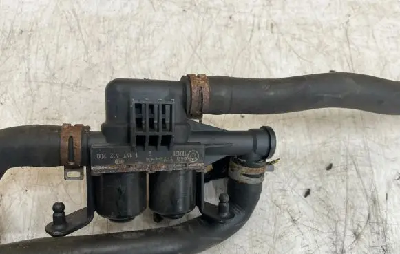 Coolant heater control valve