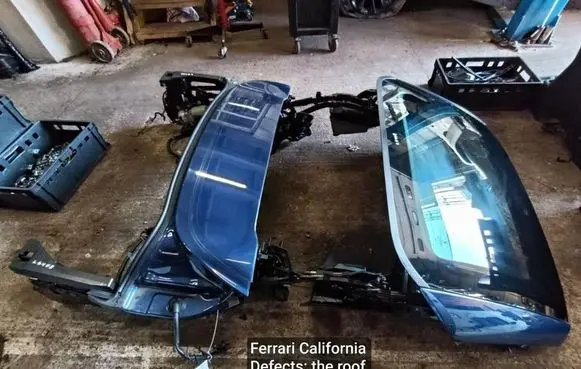 Ferrari California F149 Convertible roof set 