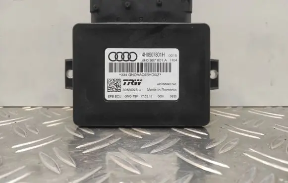 Audi A6 S6 C7 4G Hand brake control module 4H0907801A 4H0907801H 32620325A