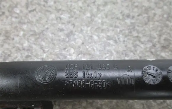 Seat Ibiza IV (6J,6P) Engine coolant pipe/hose 03P121065C