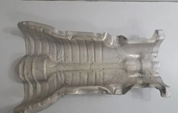 Heat shield in engine bay