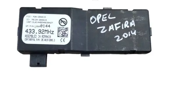 Opel Zafira C Other control units/modules M3N284019 7812A284019 43392MHZ