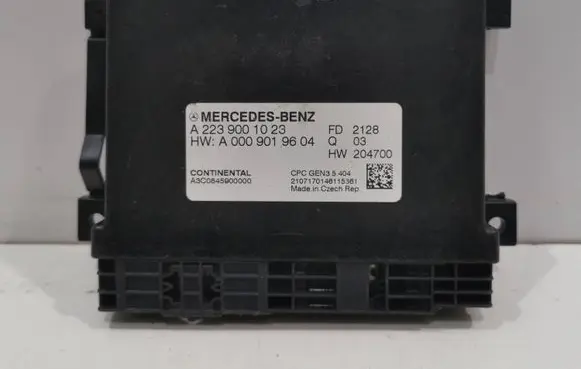Mercedes-Benz EQS V297 Gearbox control unit/module A2239001023 A3C0845900000 A0009019604