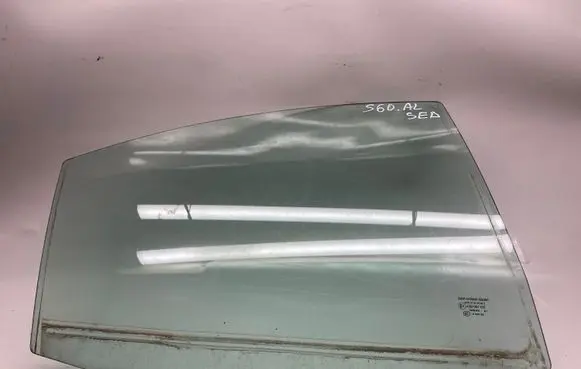 Volvo S60 Rear door window glass 43R001105 E000186 DOT57M20AS2