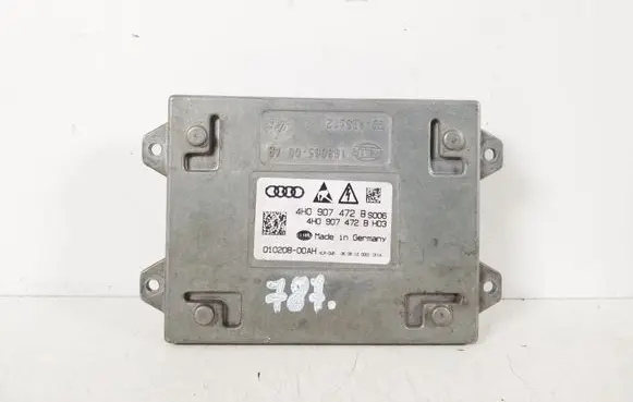 Audi A8 S8 D4 4H Xenon control unit/module 4H0907472B