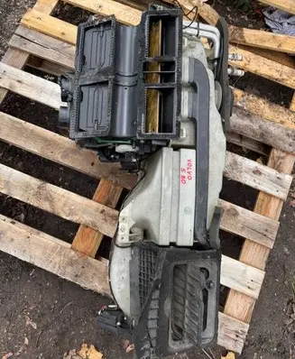 Interior heater climate box assembly