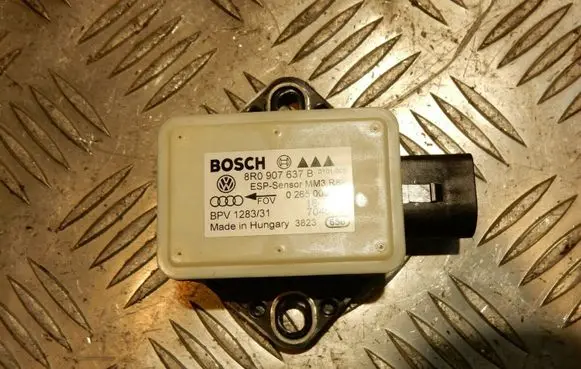 Audi A5 8T 8F ESP acceleration yaw rate sensor 8R0907637B 4464
