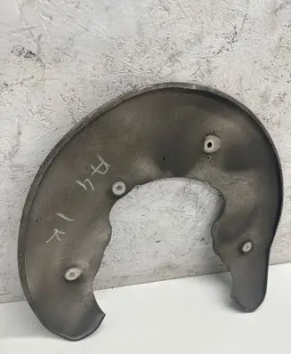 Audi A4 S4 B8 8K Front brake disc dust cover plate 