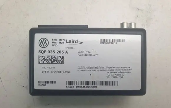 Volkswagen Golf VII Phone control unit/module 5QE035285A K75NGDB0124