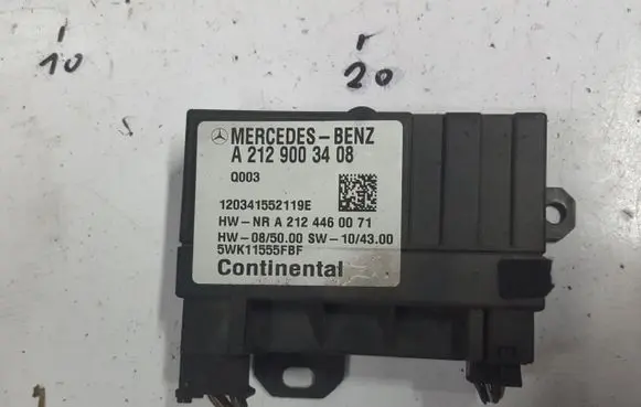Fuel injection pump control unit/module