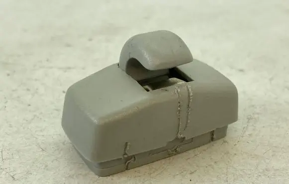 Volkswagen Touran I Sun visor clip/hook/bracket 3B0857561B