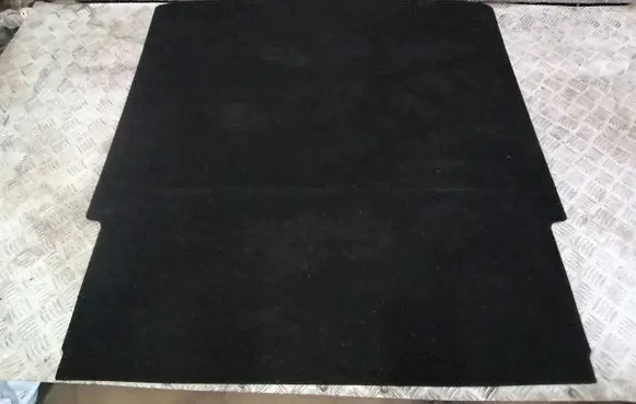 Peugeot RCZ Trunk/boot floor carpet liner YM16401277 NR4266 2013415