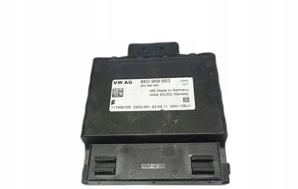 Audi A4 S4 B8 8K Voltage converter/converter module 8K0959663B