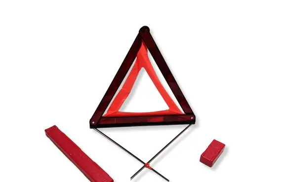 Mercedes-Benz EQB Emergency warning sign A1718900097