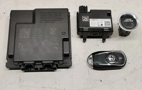 Opel Insignia B Engine ECU kit and lock set 13595511 13510106 13409819