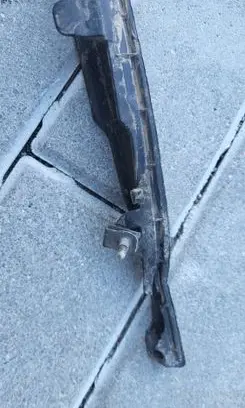 Buick Encore I Front bumper splitter molding 