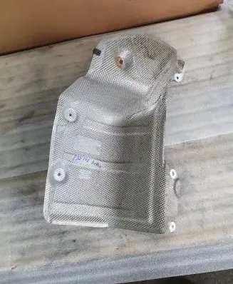 BMW 4 F32 F33 Heat shield in engine bay 7414341
