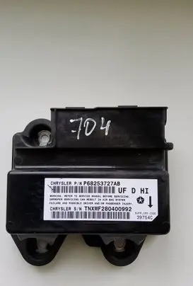 Chrysler 200 Airbag control unit/module P68253727AB 39754C TNXMF280400992