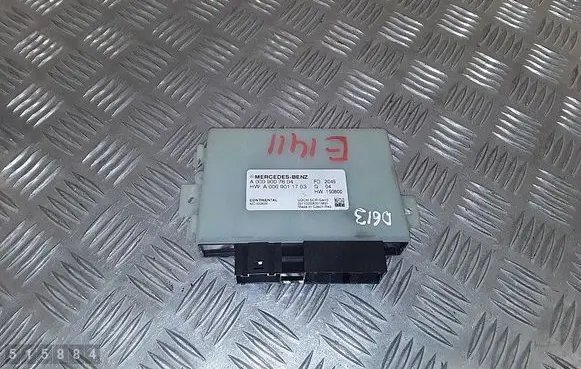 Mercedes-Benz Sprinter W907 W910 Engine control unit/module a0009007604