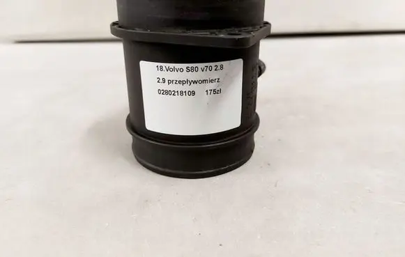 Volvo S80 Mass air flow meter 0280218109