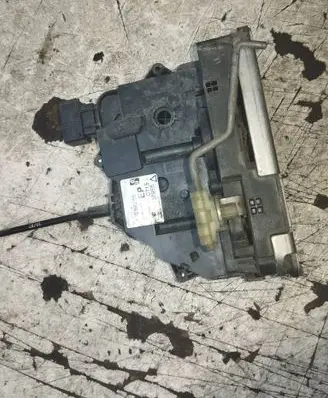 Opel Corsa D Rear door lock 13258265 201622101 407955
