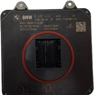 BMW 5 G30 G31 G38 LED ballast control module 8491413 503952920902 147000075400