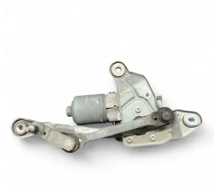 Front wiper linkage and motor