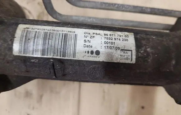 Citroen C5 Steering rack