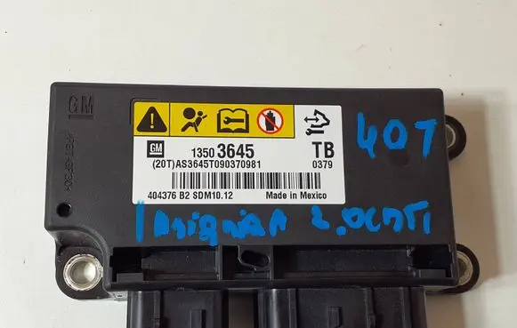 Opel Insignia A Airbag control unit/module 13503645
