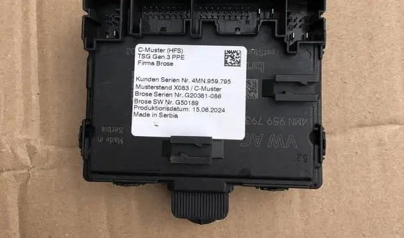 Lamborghini Urus Door control unit/module 4MN959795 G20381086 26F696NRZ