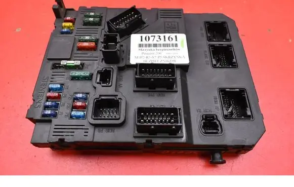 Peugeot 206 CC Fuse box set 9649627980