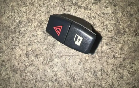 BMW X5 E70 Hazard light switch 61316919506