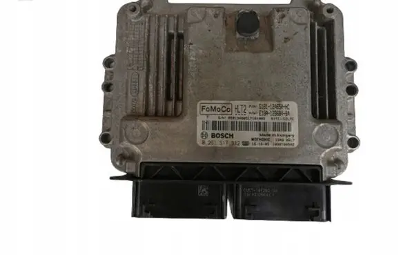 Ford Fiesta Engine ECU kit and lock set G1B1-12A650-HC 0261S17332 G1B1-12A650-HC