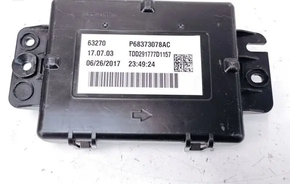 Chrysler Pacifica Air conditioning/heating control unit P68373078AC 68373078AC