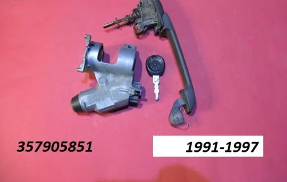 Volkswagen Golf III Ignition lock 357905851