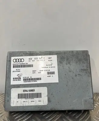 Audi A8 S8 D3 4E Head unit multimedia control 4E0035593F 4E0910593M