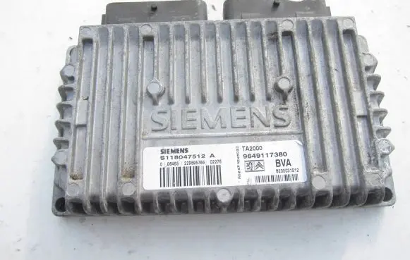 Peugeot 206 CC Gearbox control unit/module 9649117380 S118047512A